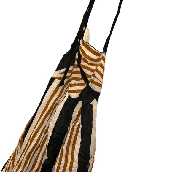 Anthropologie Moulinette Soeurs vetements Womens halter dress mocha blac… - Picture 2 of 6